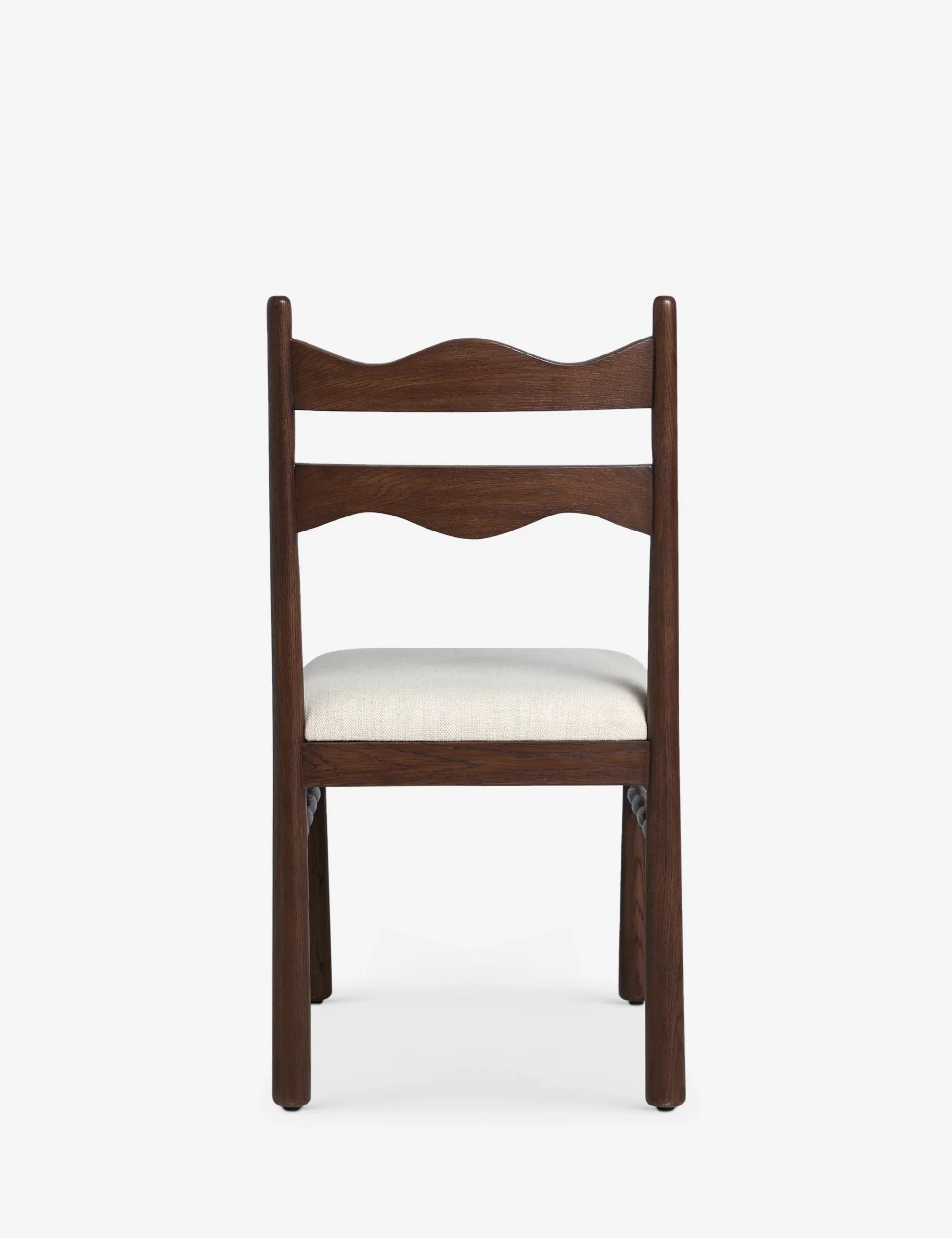Rova dining set in teak wood with black finish