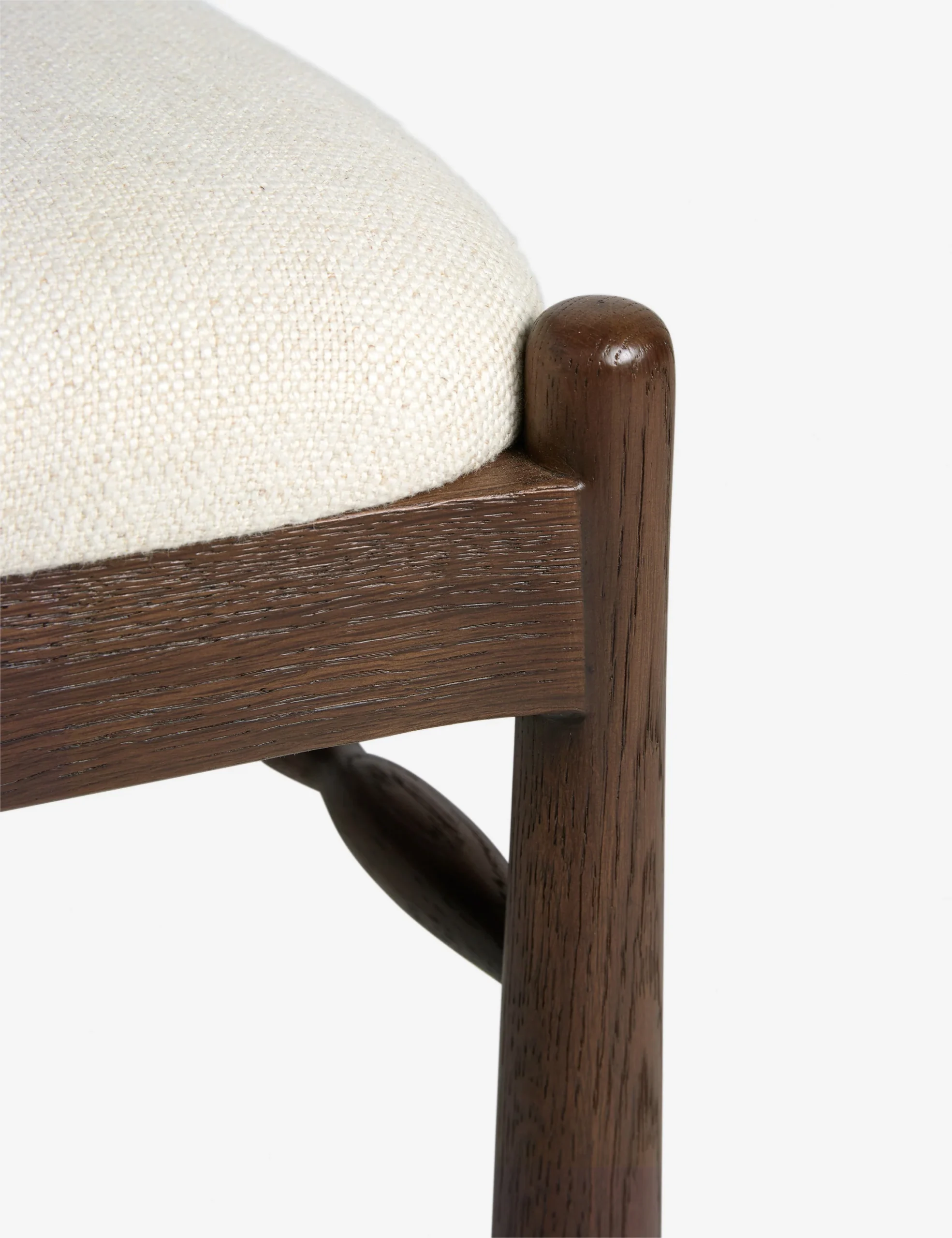 Rova dining set in teak wood with black finish