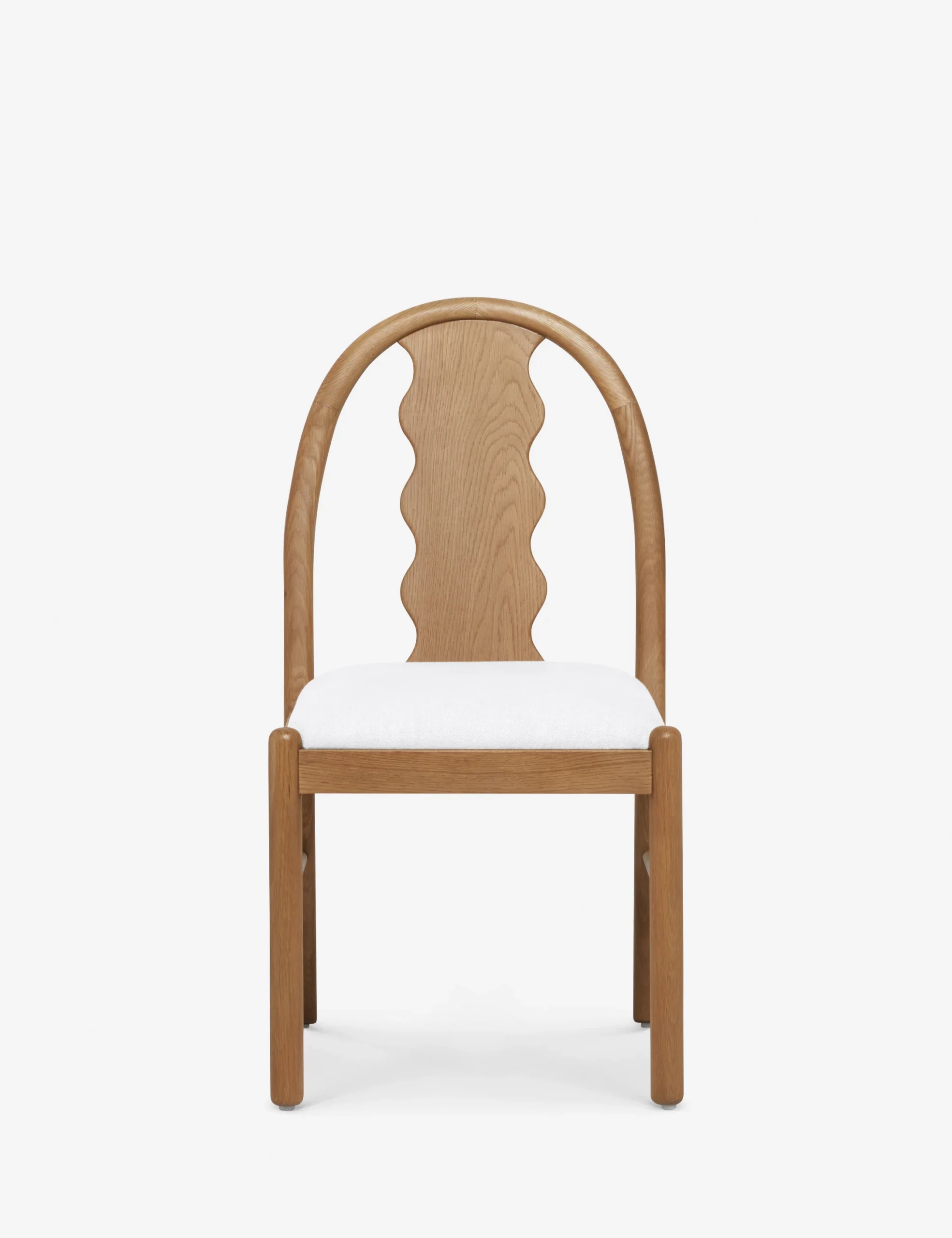 Elara dining set in solid teak wood with natural finish