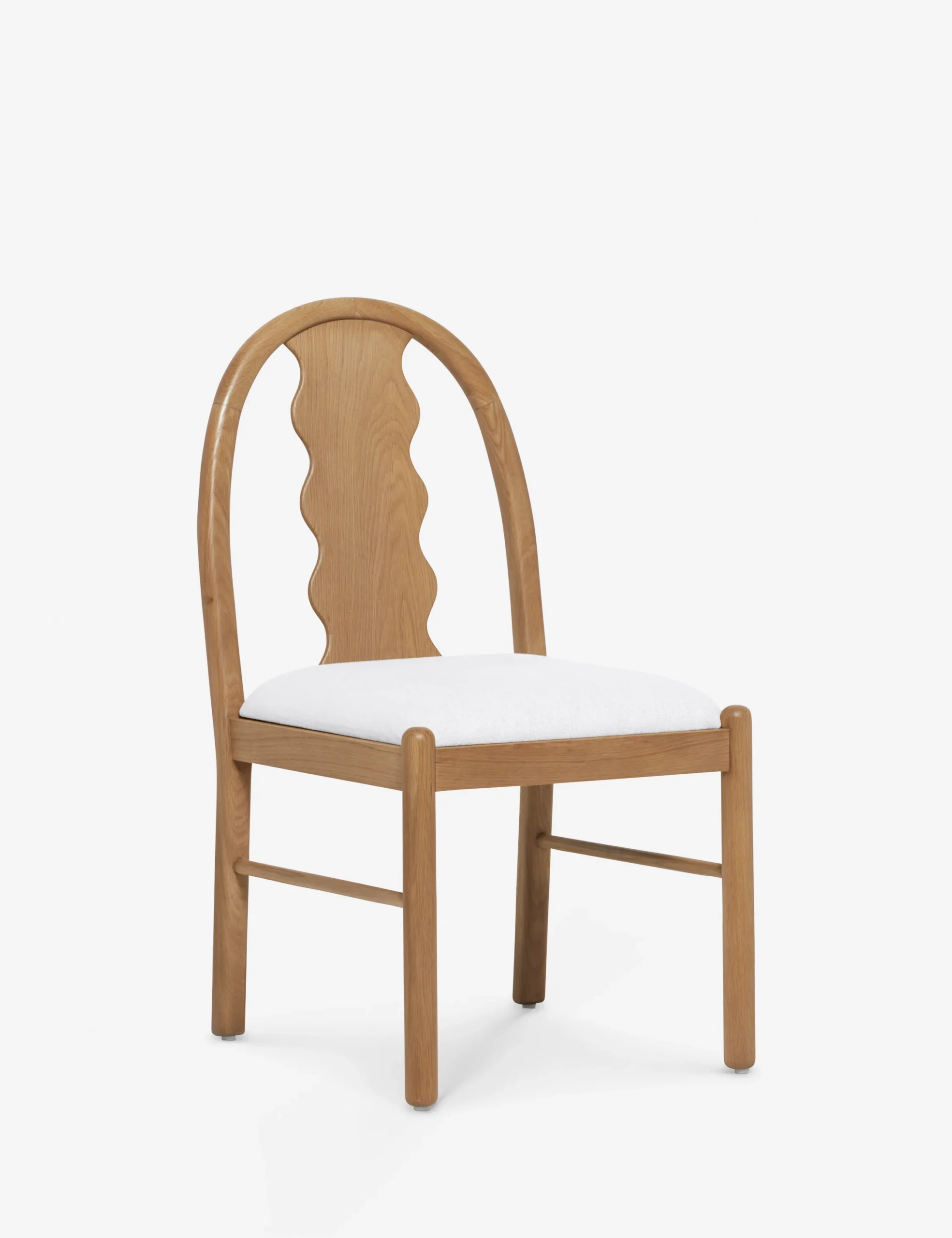 Elara dining set in solid teak wood with natural finish