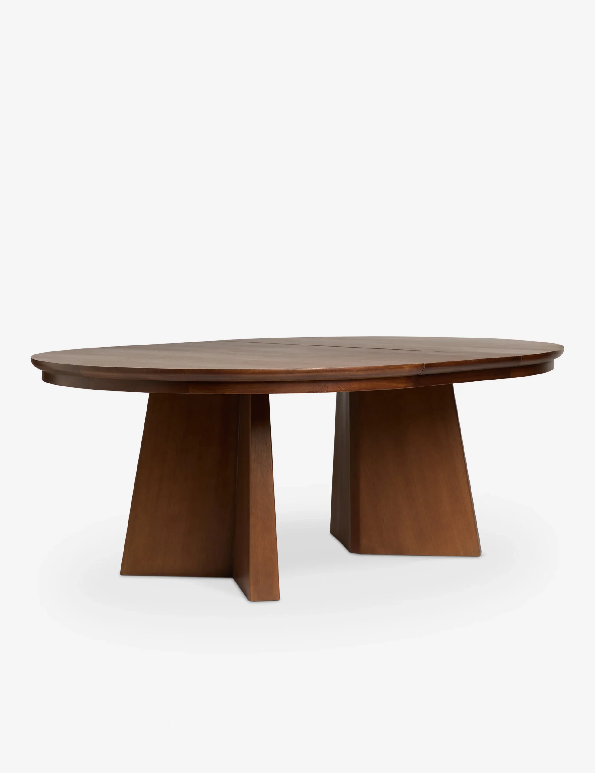 Soren dining set in teak wood with natural brown finish