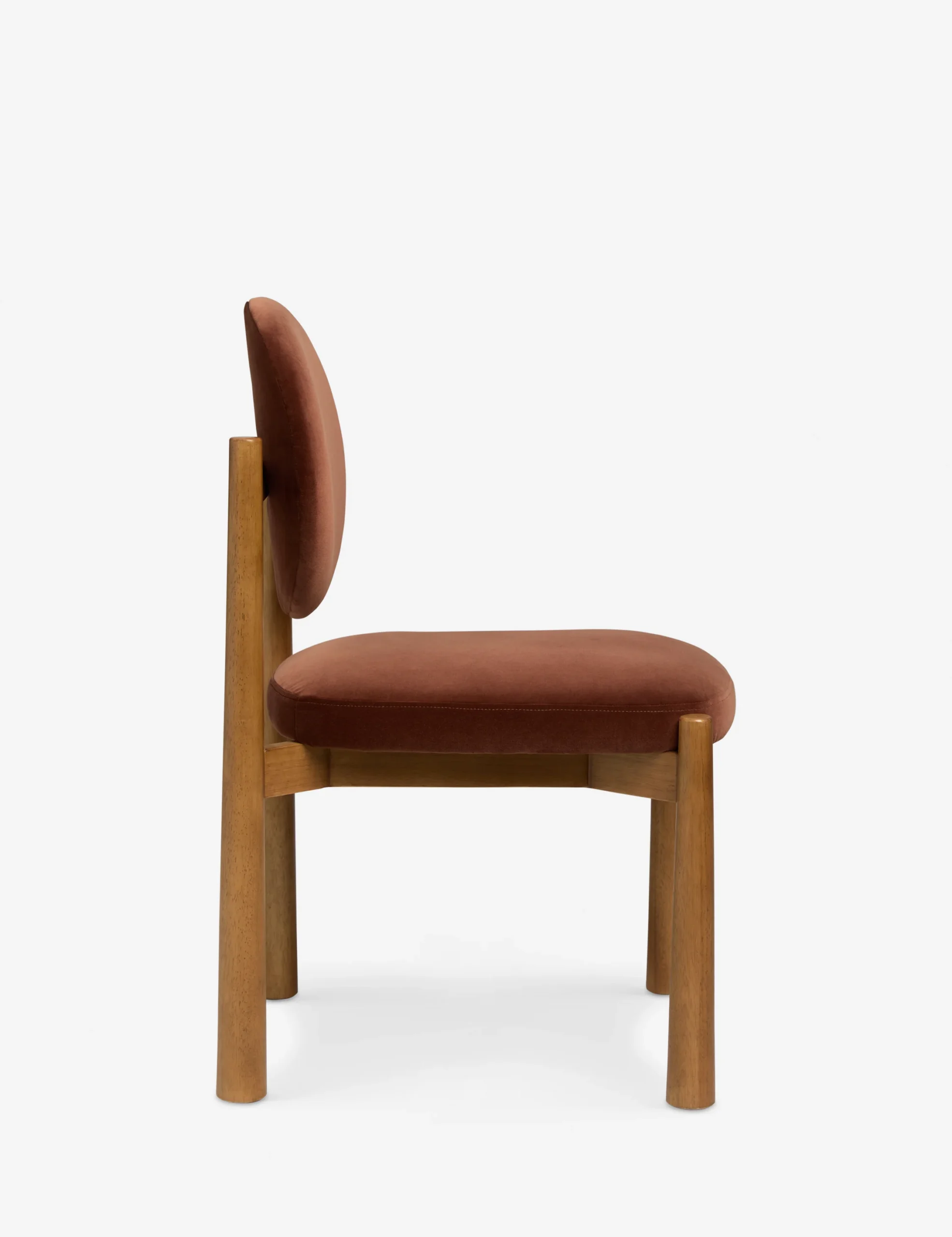 Soren dining set in teak wood with natural brown finish
