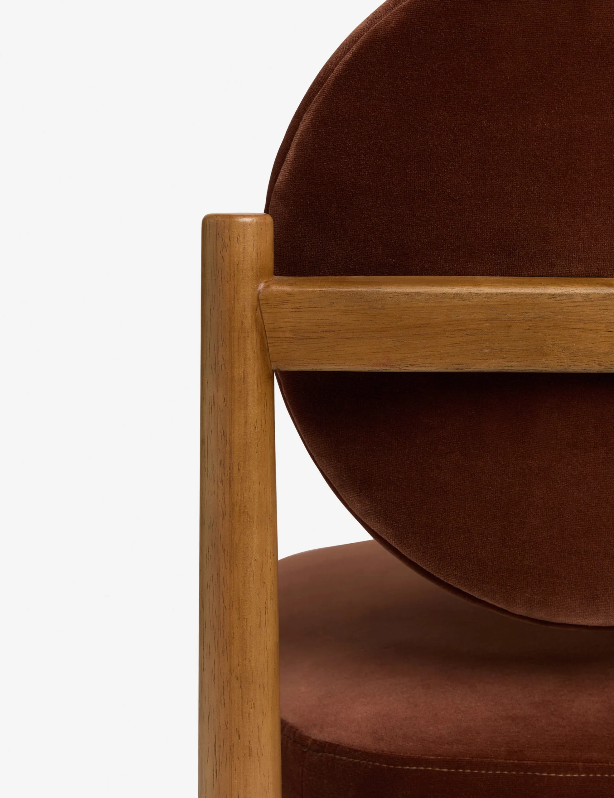 Soren dining set in teak wood with natural brown finish