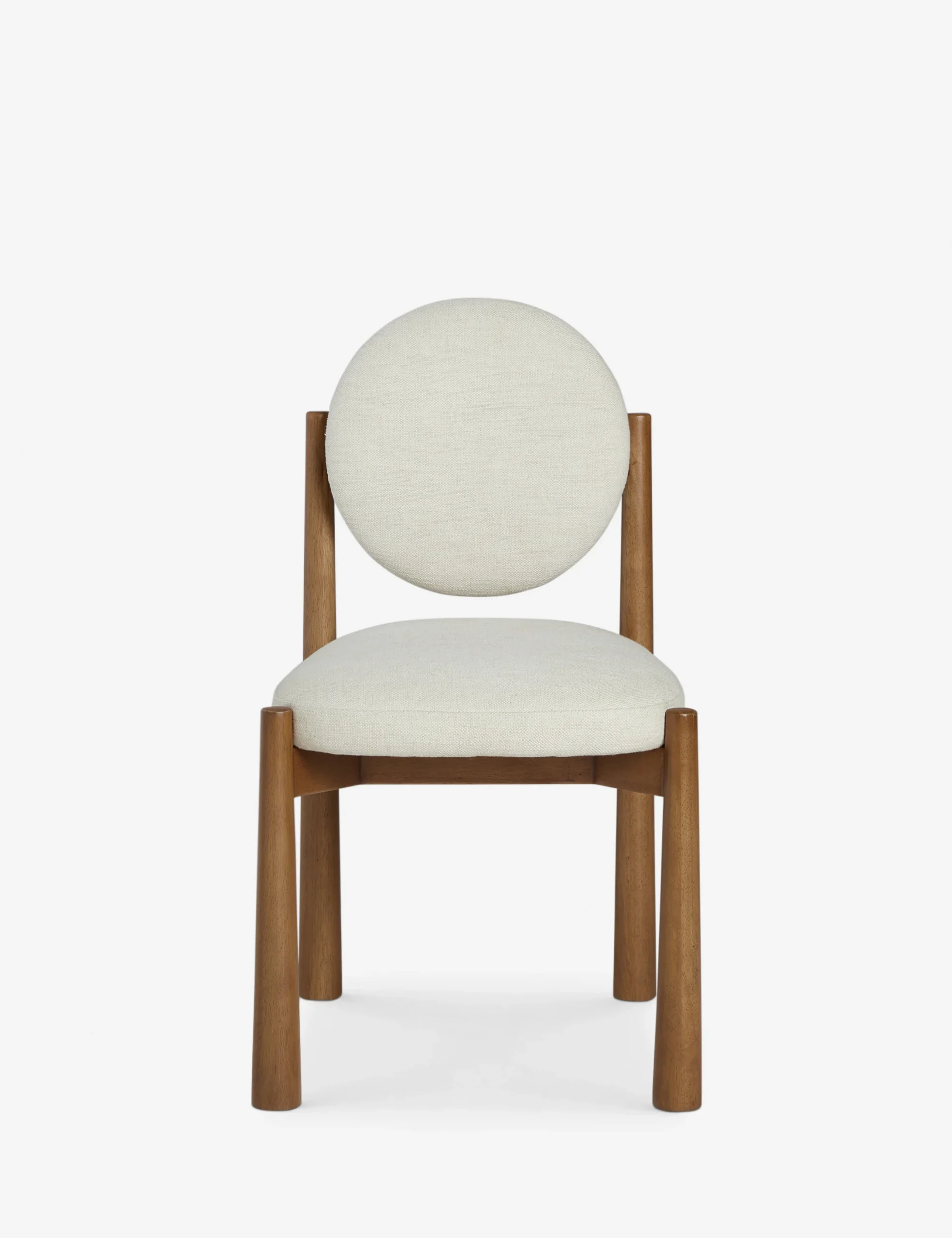 Vano dining set in teak wood with natural finish