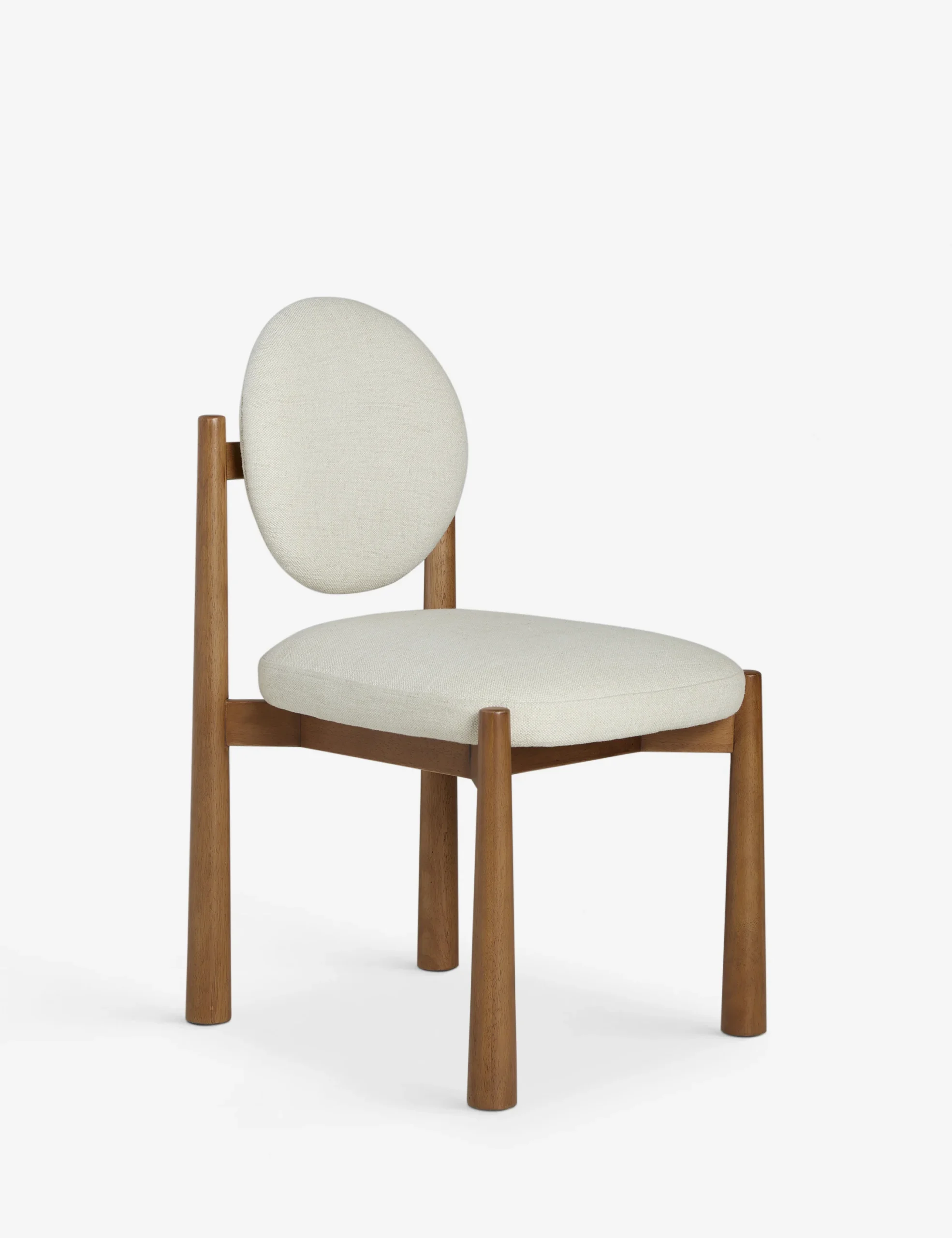Vano dining set in teak wood with natural finish