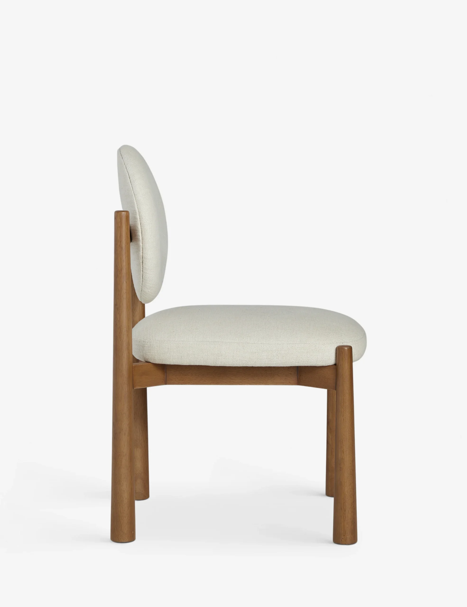 Vano dining set in teak wood with natural finish