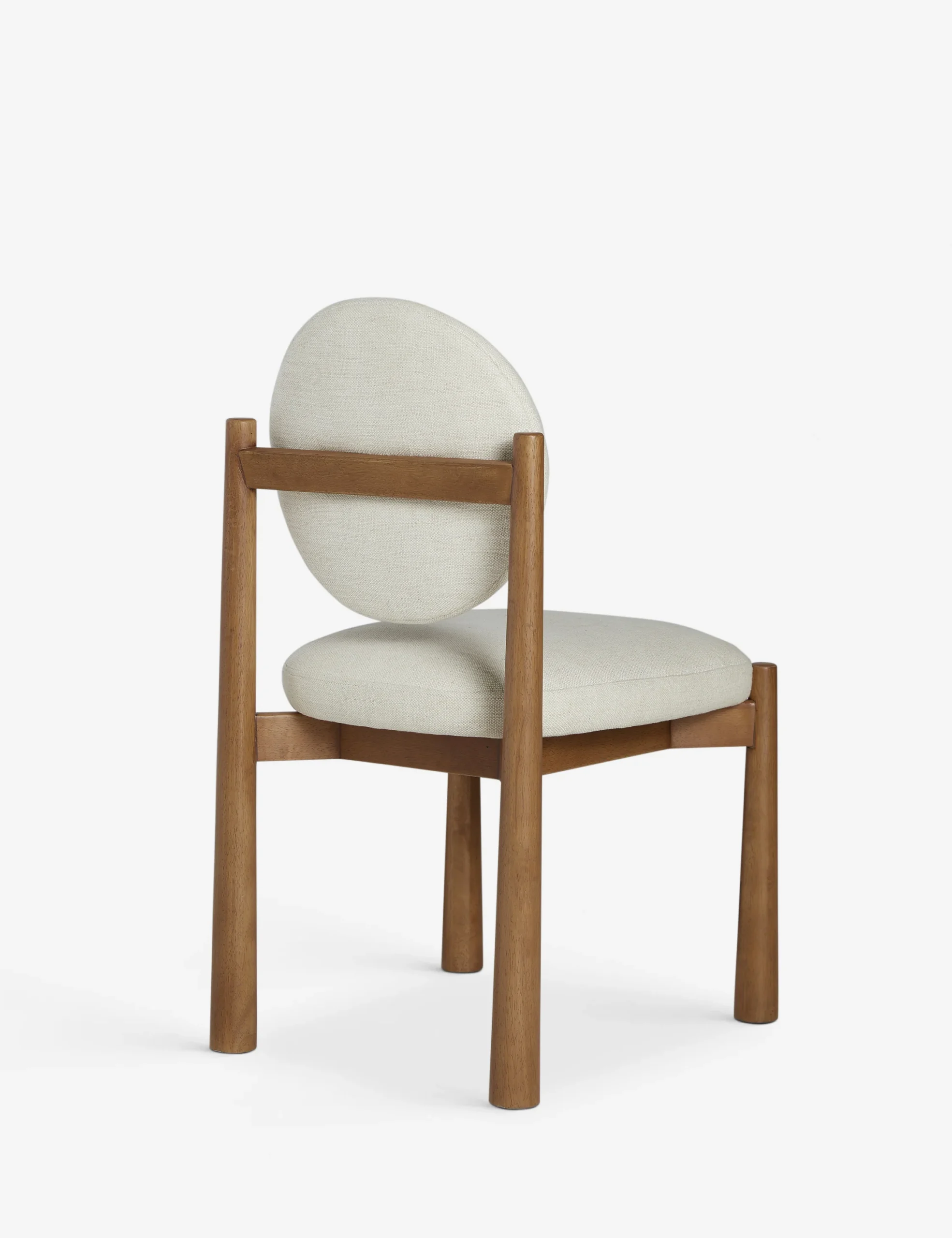 Vano dining set in teak wood with natural finish