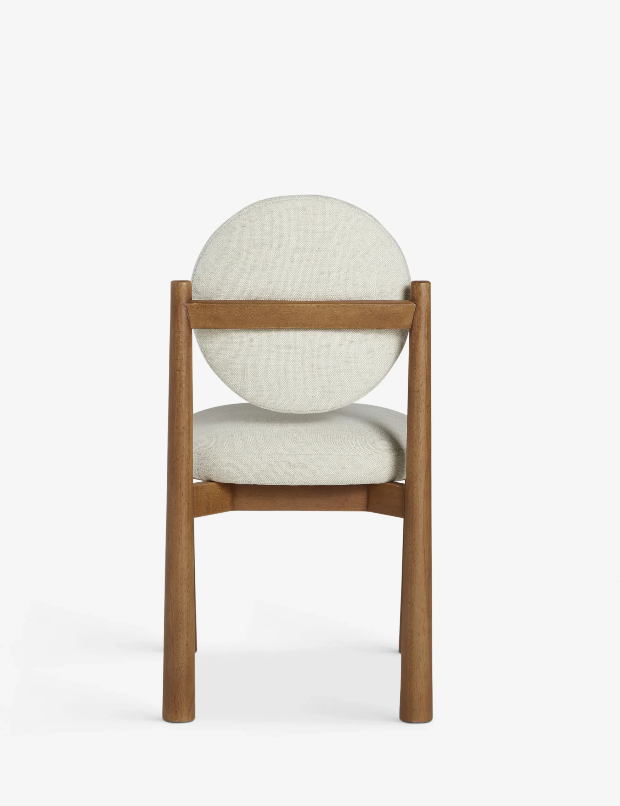 Vano dining set in teak wood with natural finish