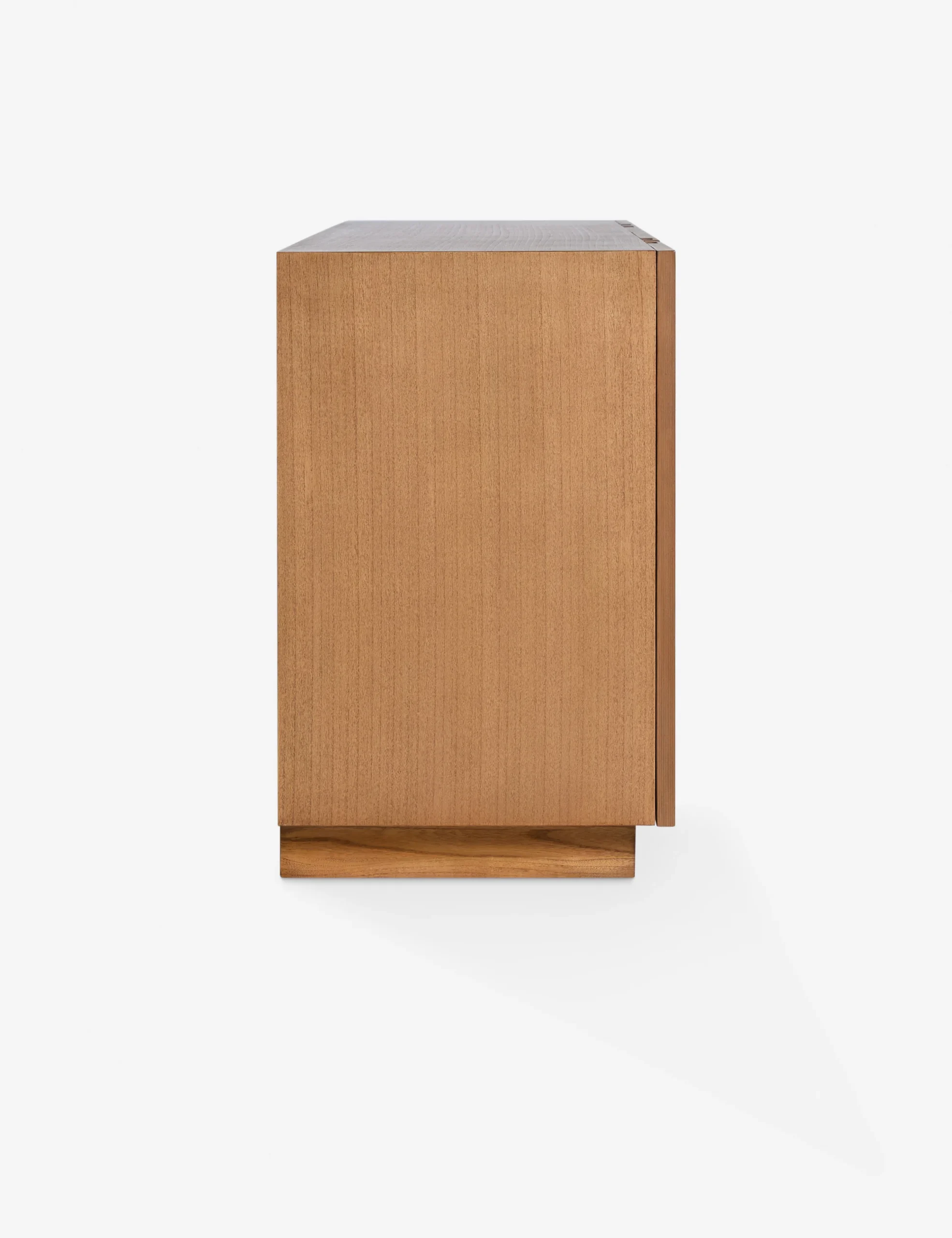 Liora TV Unit in natural teak wood finish Liora TV Unit in natural teak wood finish
