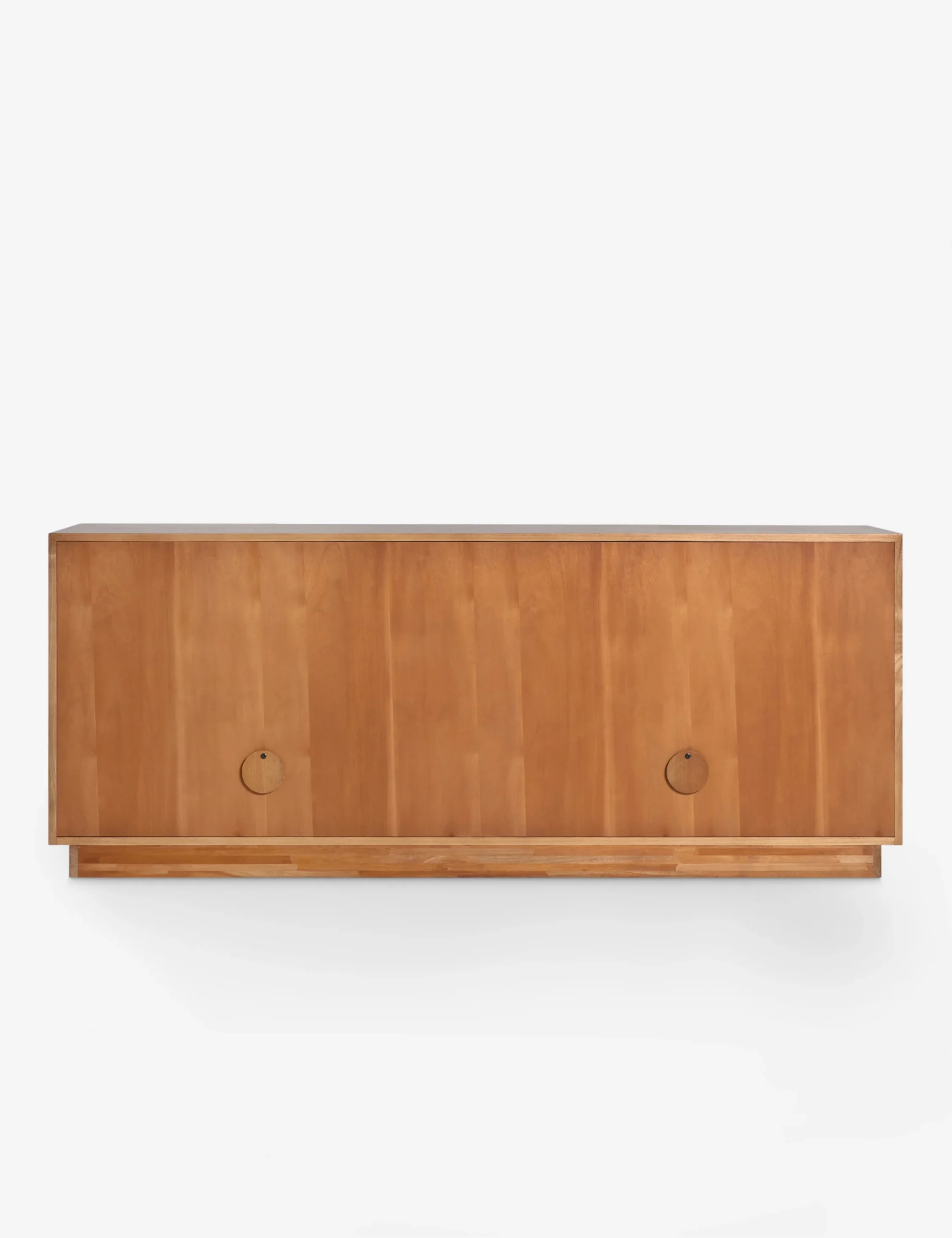 Liora TV Unit in natural teak wood finish Liora TV Unit in natural teak wood finish