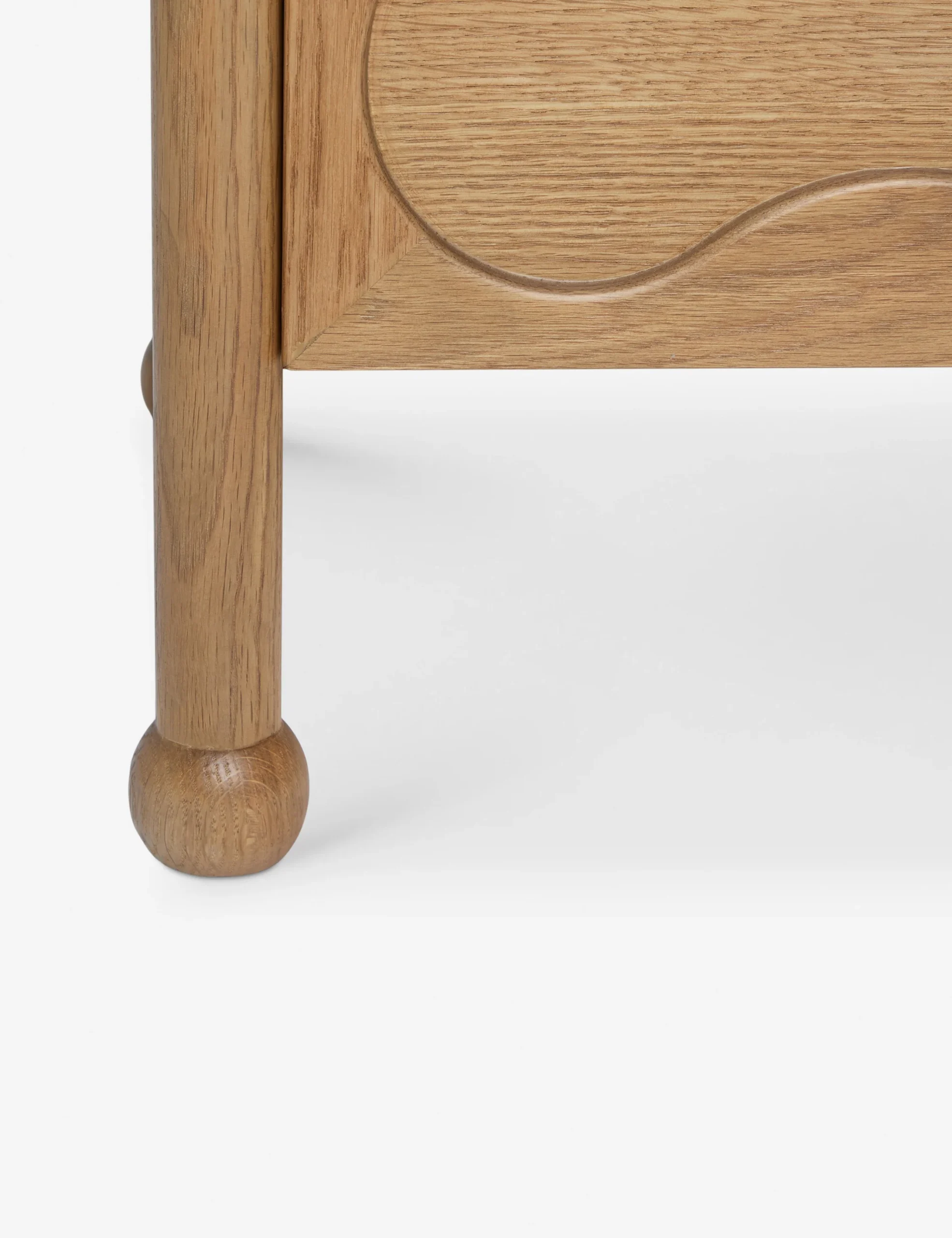 Elan TV Unit in natural teak wood finish Elan TV Unit in natural teak wood finish