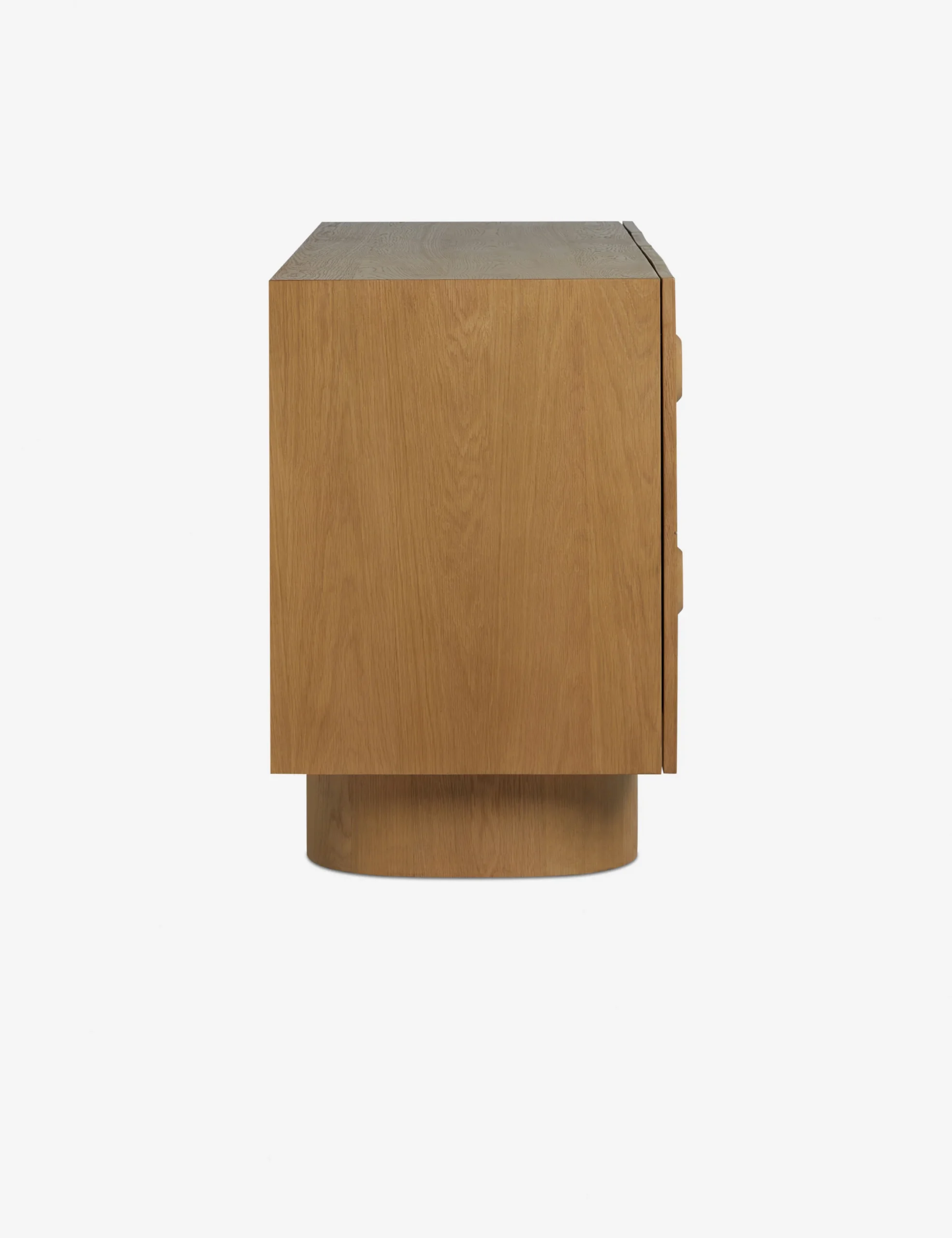 Aster TV Unit in natural teak wood finish