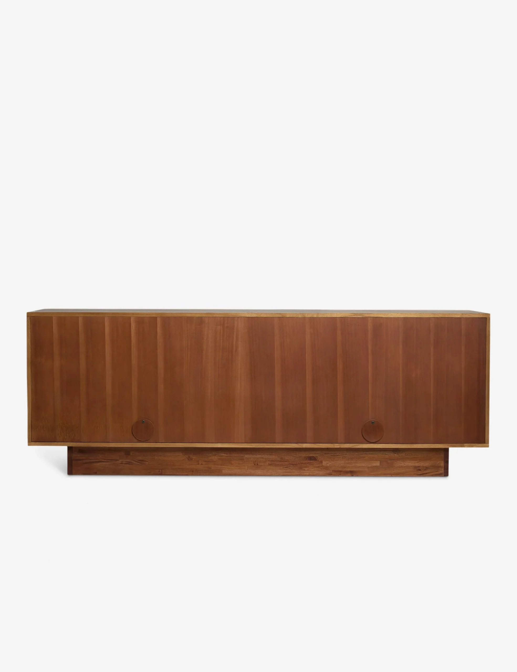 Viora Console in natural teak wood finish