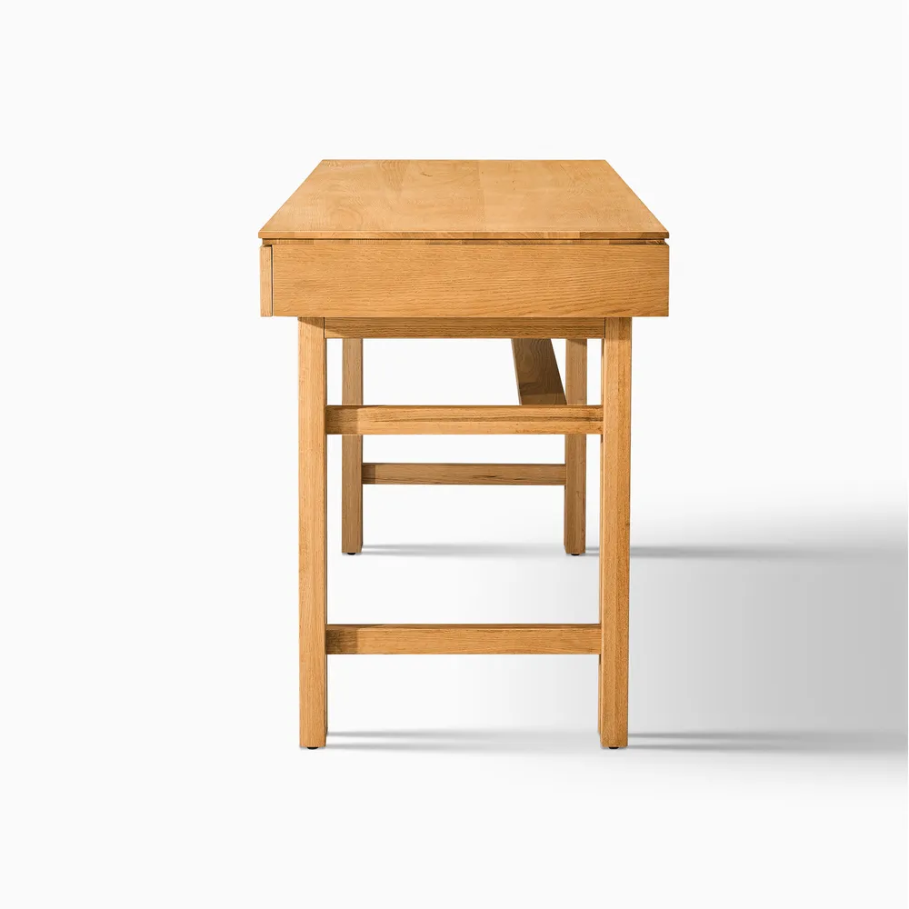 Oakley Study Table in natural teak wood finish Oakley Study Table in natural teak wood finish