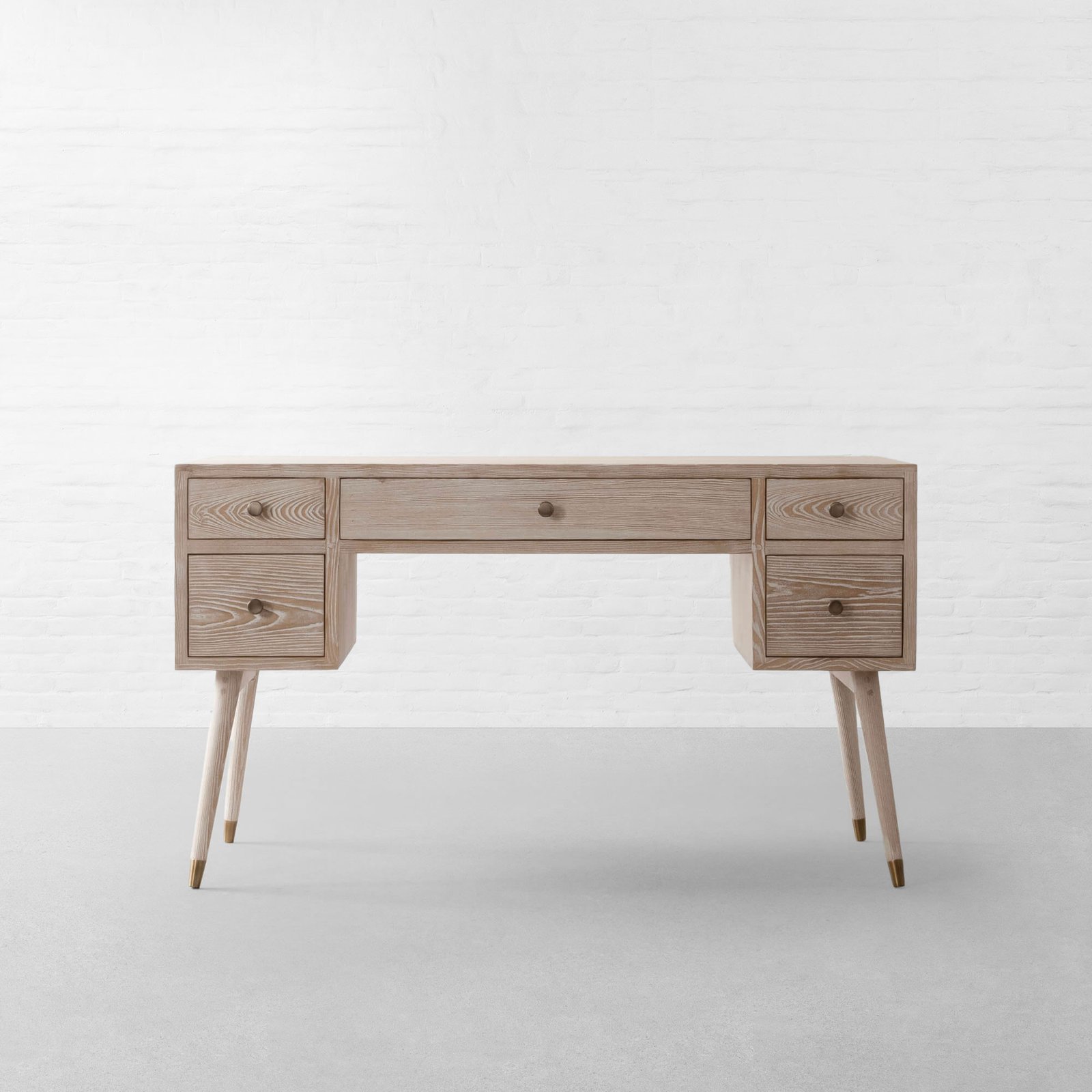 Grove Study Table in natural teak wood finish Grove Study Table in natural teak wood finish