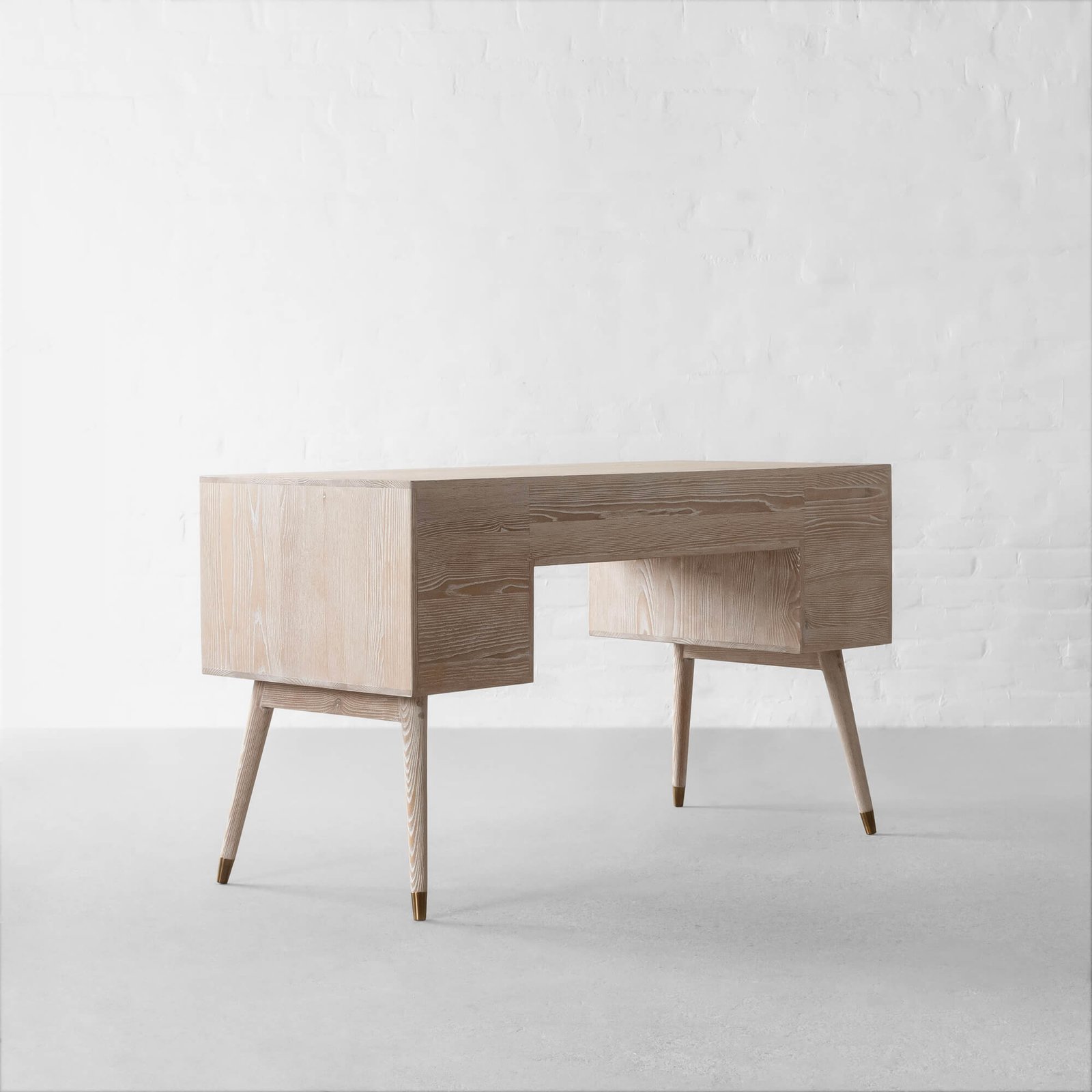Grove Study Table in natural teak wood finish Grove Study Table in natural teak wood finish