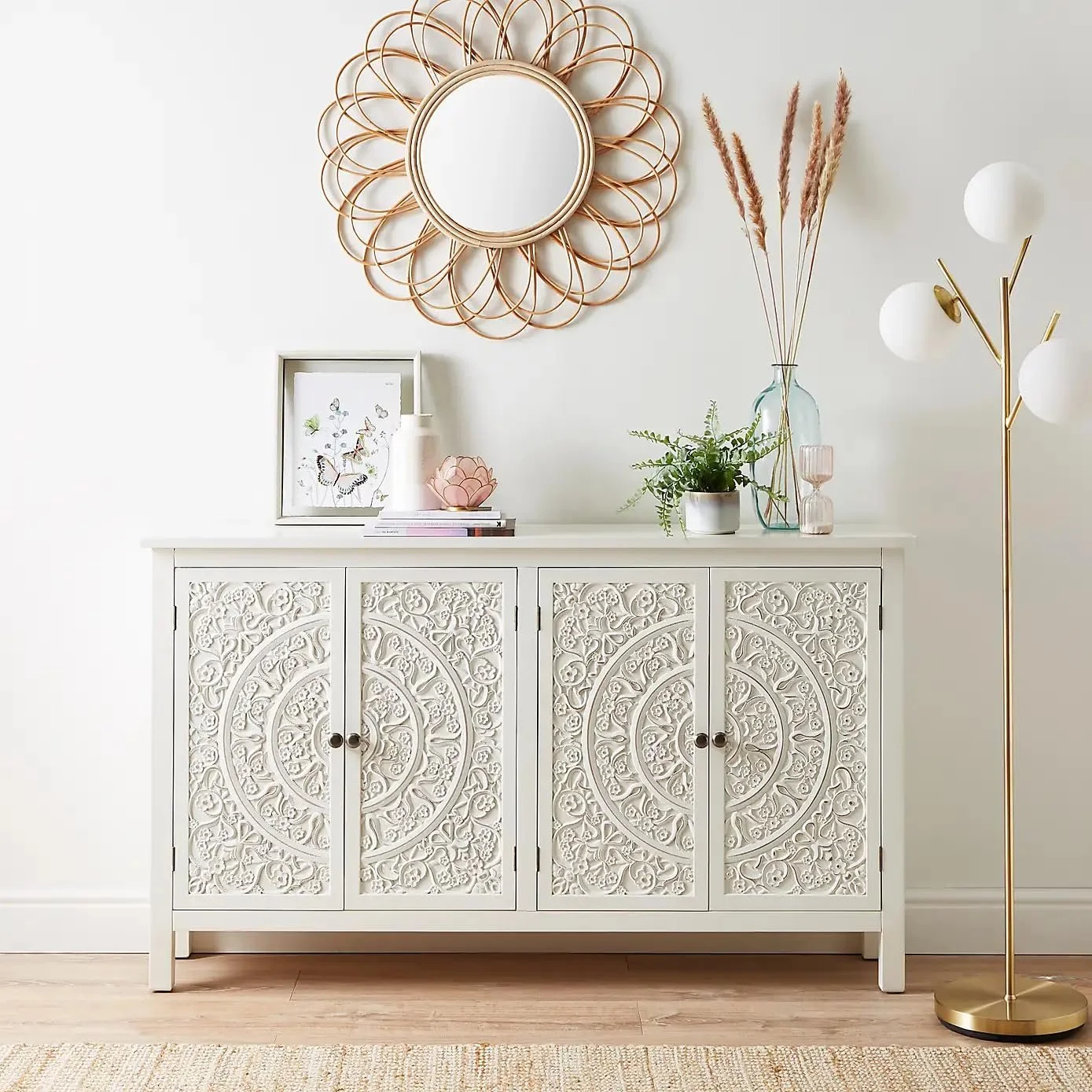 Aesthetic craft Solid wood cabinets for home – storage, shoe racks, and TV units